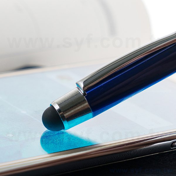 觸控筆-商務電容禮品多功能廣告筆-半金屬單色原子筆-採購訂製贈品筆-8620-2